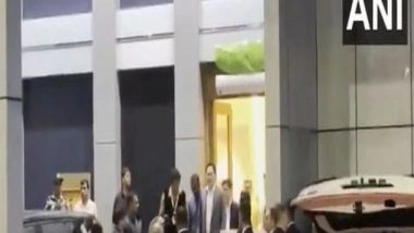 Entertainment News | Samsung Electronics Executive Chairman Jay Y Lee Arrives to Attend Anant-Radhika's Lavish Wedding Ceremony