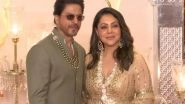 Entertainment News | Anant-Radhika Wedding: Power Couple Shah Rukh-Gauri Khan Steal Show with Charming Presence