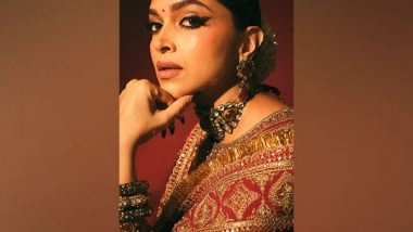 Entertainment News | Anant-Radhika Wedding: Mom-to-be Deepika Padukone Looks Ethereal in Red Suit