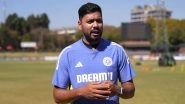 Sports News | Trying to Learn from My Bowling: India Pacer Avesh Khan Ahead of Facing Zimbabwe 4th T20I