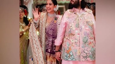 Entertainment News | Anant Ambani Ties the Knot with Radhika Merchant in Extravagant Wedding Ceremony