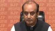 India News | 'Was Agitation Under Leadership of Jayprakash Narayan Anarchy'? Asks BJP's Sudhanshu Trivedi