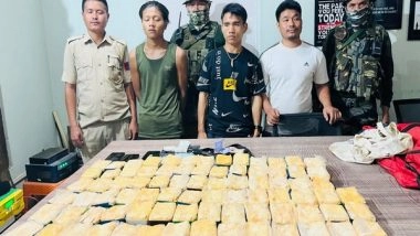 India News | Nagaland: Assam Rifles Arrests 3 with Heroin Worth Rs 7 Cr Near Nuiland-Dimapur Road