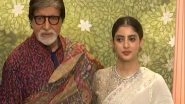 Entertainment News | Amitabh Bachchan, Navya Naveli Nanda Grace Anant Ambani-Radhika Merchant's 'Shubh Aashirwad' Ceremony