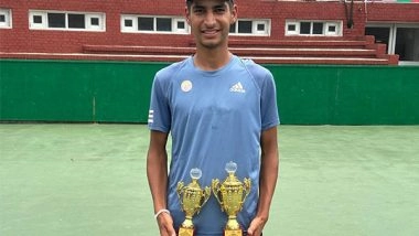 Sports News | AITA-CLTA National Series Under-18: Aditya Mor Wins Singles, Doubles Title with Aarav Chawla