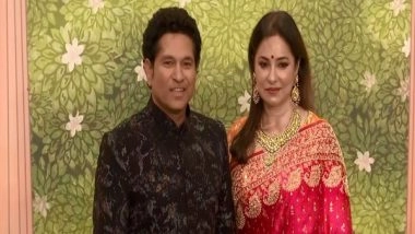 Sports News | Sachin, KL Rahul, Rishabh Grace Anant Ambani-Radhika Merchant 'Shubh Aashirwad' Ceremony