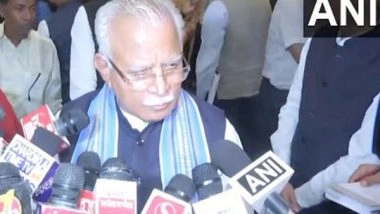 India News | Haryana CM Khattar Targets Congress, Says Party Should Account for Its 10-year Rule in State