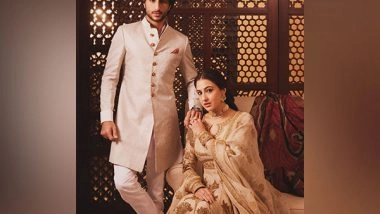 Entertainment News | Sara Ali Khan, Brother Ibrahim Stun in Traditional Outfits at Anant Ambani-Radhika Merchant's 'Shubh Aashirwad' Ceremony