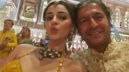 Entertainment News | Ananya Panday Drops Cute Selfie with Dad Chunky Panday at Anant Ambani, Radhika Merchant's 'Shubh Ashirwad' Ceremony