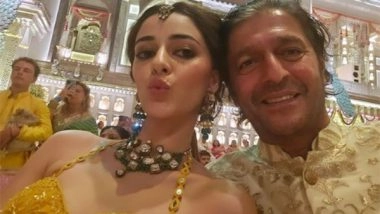 Entertainment News | Ananya Panday Drops Cute Selfie with Dad Chunky Panday at Anant Ambani, Radhika Merchant's 'Shubh Ashirwad' Ceremony