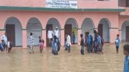 India News | Muzaffarpur Floods: Thousands Cut Off, Schools Submerged and Homes Flooded