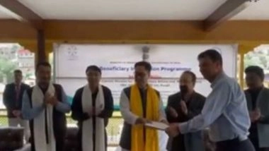 India News | Union Minister Rijiju Visits Kargil, Announces Development Initiatives for Ladakh