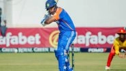 Sports News | Samson's Half-century Guides India to 167/6 Against Zimbabwe in 5th T20I