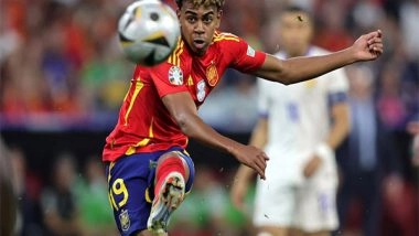 Sports News | Harry Kane Labels Lamine Yamal as 'one of the Most Difficult Players' Ahead of EURO 2024 Final