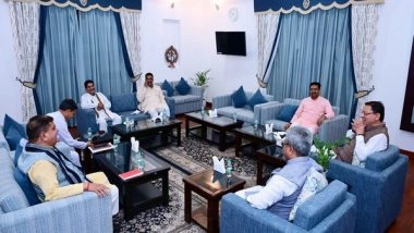 India News | Uttarakhand CM Dhami Meets BJP's State-in-charge Dushyant Gautam