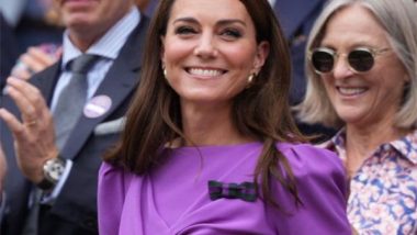 Entertainment News | Kate Middleton Gets Standing Ovation at Wimbledon 2024 Final