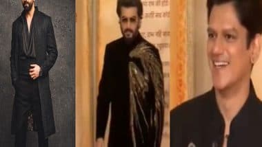 Entertainment News | Ayushmann Khurrana, Arjun Kapoor, Vijay Varma Slay in Black Outfits at Anant Ambani-Radhika Merchant's Wedding Reception