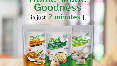 Business News | Coconad Instant Chutney from Kerala's KLF, Flies Off the Shelves in Delhi NCR