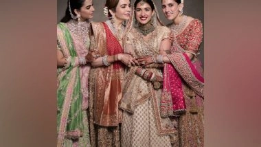 Entertainment News | Ambani Ladies Shine in Custom Abu Jani Sandeep Khosla Creations