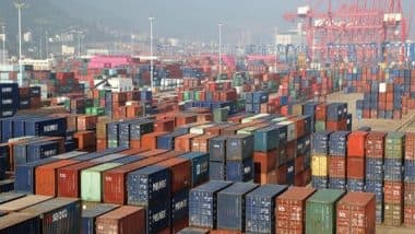 Business News | India's Apr-Jun Quarter Exports Cross USD 200 Bln, Government Optimistic of Reaching USD 800 Bln Annual Target