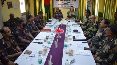 India News | India-Bangladesh Border Forces Agree for Combined Efforts to Bring Down Assault Incidents on BSF