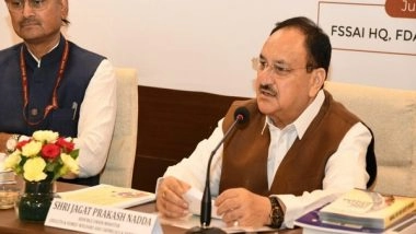 India News | Health Minister JP Nadda Reviews Various Initiatives Taken by FSSAI