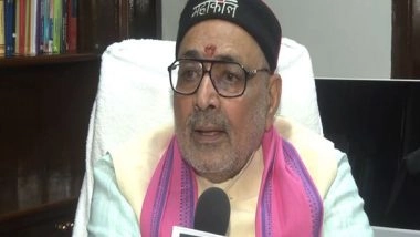 India News | Asaduddin Owaisi Said 'Jai Palestine' in Parliament, Then...: Giriraj Singh