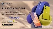 Business News | Moto G85 5G Goes on Sale Today with a 3D Curved Display, Sony LYTIA&trade; 600 Camera & More on Flipkart at an Effective Starting Price of Rs. 16,999*