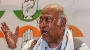 India News | Congress Chief Mallikarjun Kharge Condemns Terror Attack in J-K's Doda