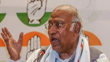 India News | Congress Chief Mallikarjun Kharge Condemns Terror Attack in J-K's Doda