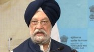 Business News | Petroleum Minister Hardeep Puri Hails ONGC After Share Price Skyrockets to All-time High