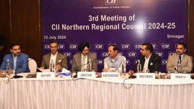 Business News | CII CEOs Delegation Visits Kashmir Regional Council Convenes in Srinagar After a Gap of Nine Years