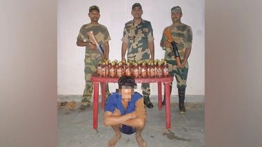 India News | BSF Meghalaya Apprehends Bangladeshi National in East Jaintia Hills