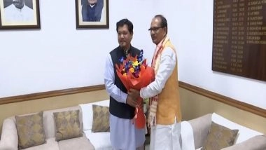 India News | Meghalaya CM Sangma Meets Union Minister Shivraj Chouhan in Delhi
