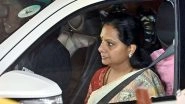 India News | BRS Leader K Kavitha Admitted to DDU Hospital After Health Worsens in Tihar Jail