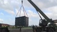 India News | Indian Army Inducts 40 Heavy Duty Hydraulic Mobile Cranes for Disaster Management