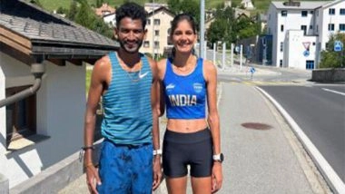 Sports News | Athletes Avinash Sable, Parul Chaudhary Practice in Switzerland Ahead of Paris Olympics