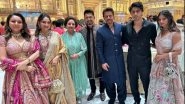 Entertainment News |  Madhuri Dixit, Shah Rukh Khan Pose Together in Pictures from Anant-Radhika Wedding