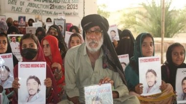 World News | Protests Escalate in Balochistan Amid Rising Concerns over Enforced Disappearances
