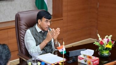 Sports News | Union Minister Mansukh Mandaviya Interacts with National Youth Awardees, National Service Scheme Awardees