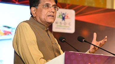 Business News | Union Minister Piyush Goyal Engages with Global Counterparts at G7 Trade Ministers' Meet in Italy