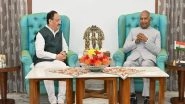 India News | JP Nadda Meets Former President Ram Nath Kovind