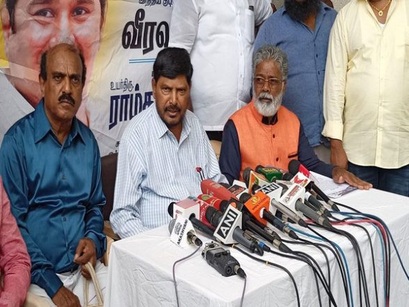 India News | Union Minister Athawale Demands CBI Probe into BSP Chief K ...