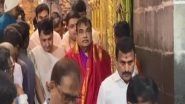 India News | Tirupati: Union Minister Nitin Gadkari Offers Prayers at Lord Venkateshwara Temple