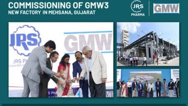 Business News | JRS Pharma & Gujarat Microwax Pvt Ltd. Open State-of-the-Art Cotton-Based Croscarmellose Sodium Plant