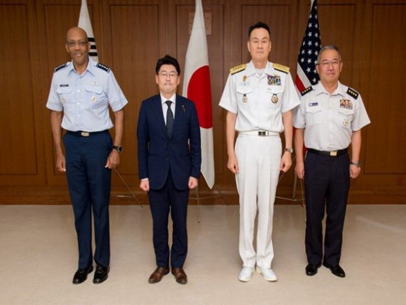 World News | US, Japan, South Korea Vow to Boost Trilateral Ties Amid ...