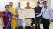 India News | Manav Utthan Seva Samiti Hands over Cheque to Shri Badrinath Kedarnath Temple Committee