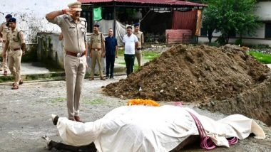 India News | Uttarakhand: After Untimely Death, Last Salute Given to Horse 'Takshak' at Police Line Dehradun