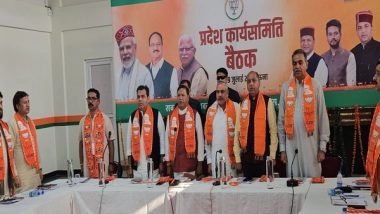 India News | Himachal Pradesh: BJP State Chief Thanks Party Workers After Party's Win in Lok Sabha Polls