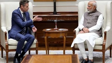 World News | Lockheed Martin CEO Jim Taiclet Meets PM Narendra Modi in Delhi